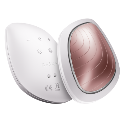Звукова маска тепло та холод GESKE Sonic Warm & Cool Mask 9 в 1 пудровий