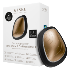 Звукова маска тепло та холод GESKE Sonic Warm & Cool Mask 9 в 1 сірий