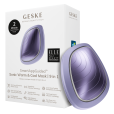 Звукова маска тепло та холод GESKE Sonic Warm & Cool Mask 9 в 1 фіолетовий