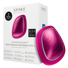 Звукова маска тепло та холод GESKE Sonic Warm & Cool Mask 9 в 1 пурпуровий