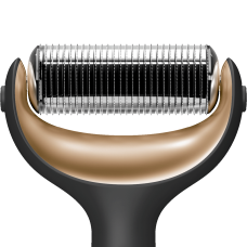 Насадка з мікроголками до електронного ролика для обличчя та тіла GESKE MicroNeedle Head хром
