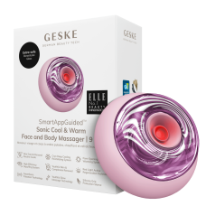 Звуковий масажер для обличчя та тіла GESKE Sonic Cool & Warm Face and Body Massager 9 в 1 рожевий