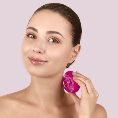Звуковий масажер для обличчя та тіла GESKE Sonic Cool & Warm Face and Body Massager 9 в 1 пурпуровий Звуковий масажер для обличчя та тіла GESKE Sonic Cool & Warm Face and Body Massager 9 в 1 пурпуровий