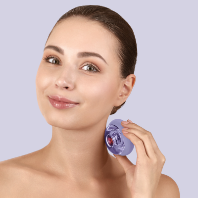 Звуковий масажер для обличчя та тіла GESKE Sonic Cool & Warm Face and Body Massager 9 в 1 фіолетовий Звуковий масажер для обличчя та тіла GESKE Sonic Cool & Warm Face and Body Massager 9 в 1 фіолетовий