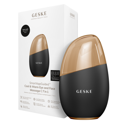 Масажер для очей та обличчя GESKE Cool & Warm Eye and Face Massager 7 в 1 сірий
