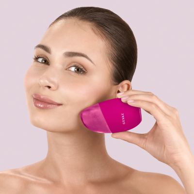 Масажер для очей та обличчя GESKE Cool & Warm Eye and Face Massager 7 в 1 пурпуровий Масажер для очей та обличчя GESKE Cool & Warm Eye and Face Massager 7 в 1 пурпуровий