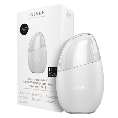 Массажер для глаз и лица GESKE Cool & Warm Eye and Face Massager 7 в 1 белый