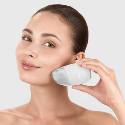 Массажер для глаз и лица GESKE Cool & Warm Eye and Face Massager 7 в 1 белый