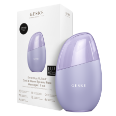 Масажер для очей та обличчя GESKE Cool & Warm Eye and Face Massager 7 в 1 фіолетовий