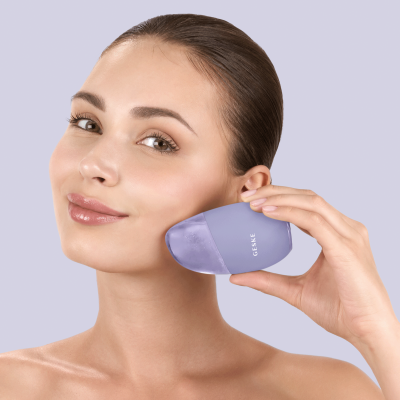 Масажер для очей та обличчя GESKE Cool & Warm Eye and Face Massager 7 в 1 фіолетовий Масажер для очей та обличчя GESKE Cool & Warm Eye and Face Massager 7 в 1 фіолетовий