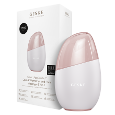Масажер для очей та обличчя GESKE Cool & Warm Eye and Face Massager 7 в 1 пудровий