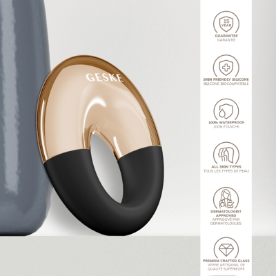 Масажер для очей GESKE Cool & Warm Eye Massager 7 в 1 сірий Масажер для очей GESKE Cool & Warm Eye Massager 7 в 1 сірий