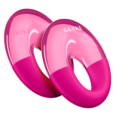 Масажер для очей GESKE Cool & Warm Eye Massager 7 в 1 пурпуровий