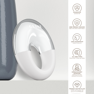 Масажер для очей GESKE Cool & Warm Eye Massager 7 в 1 білий Масажер для очей GESKE Cool & Warm Eye Massager 7 в 1 білий