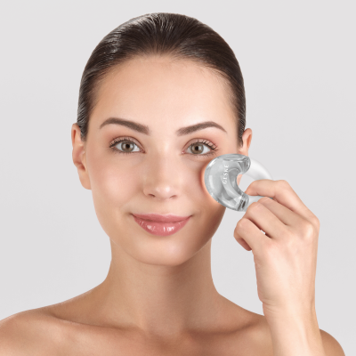 Масажер для очей GESKE Cool & Warm Eye Massager 7 в 1 білий Масажер для очей GESKE Cool & Warm Eye Massager 7 в 1 білий