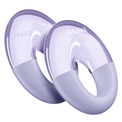 Масажер для очей GESKE Cool & Warm Eye Massager 7 в 1 фіолетовий