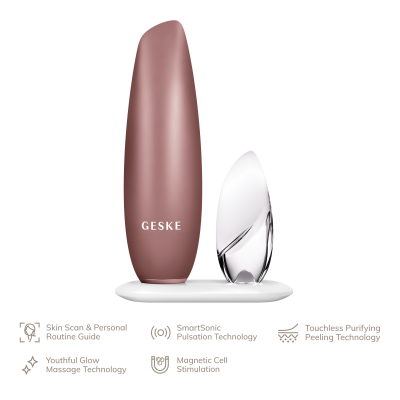 Безконтактна магнітна пілінг маска GESKE Touchless Magnetic Peeling Mask 5 в 1 пудровий Безконтактна магнітна пілінг маска GESKE Touchless Magnetic Peeling Mask 5 в 1 пудровий