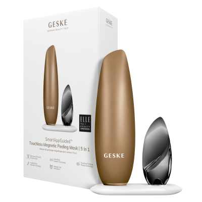 Безконтактна магнітна пілінг маска GESKE Touchless Magnetic Peeling Mask 5 в 1 сірий