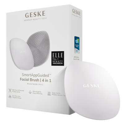 Щітка для обличчя GESKE Facial Brush 4 в 1 пудровий