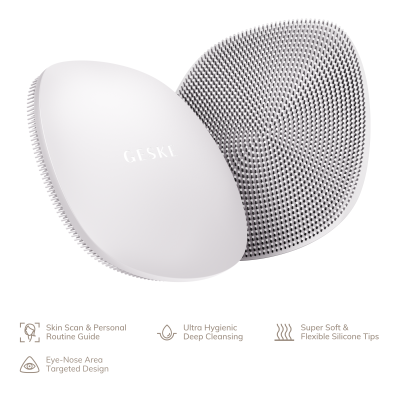 Щітка для обличчя GESKE Facial Brush 4 в 1 пудровий Щітка для обличчя GESKE Facial Brush 4 в 1 пудровий