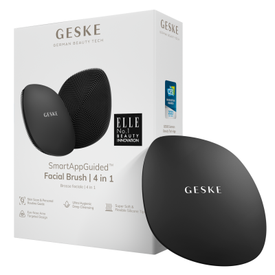 Щітка для обличчя GESKE Facial Brush 4 в 1 сірий