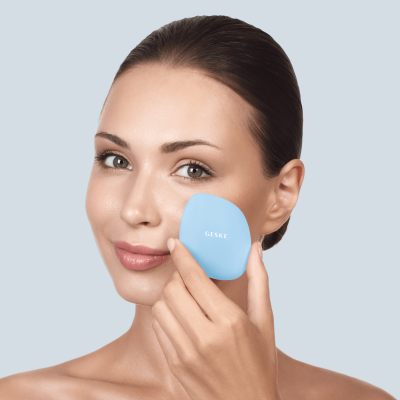 Щітка для обличчя GESKE Facial Brush 4 в 1 аквамарин