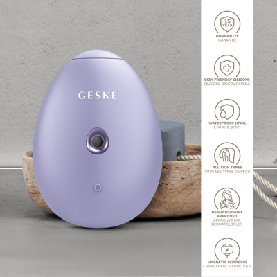 Електронний освіжувач для зволоження обличчя GESKE Facial Hydration Refresher 4 в 1 фіолетовий