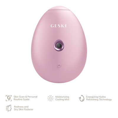 Електронний освіжувач для зволоження обличчя GESKE Facial Hydration Refresher 4 в 1 рожевий Електронний освіжувач для зволоження обличчя GESKE Facial Hydration Refresher 4 в 1 рожевий
