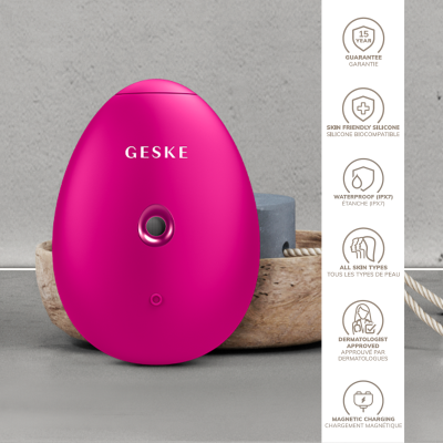 Електронний освіжувач для зволоження обличчя GESKE Facial Hydration Refresher 4 в 1 пурпуровий
