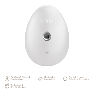 Электронный освежитель для увлажнения лица GESKE Facial Hydration Refresher 4 в 1 белый Электронный освежитель для увлажнения лица GESKE Facial Hydration Refresher 4 в 1 белый