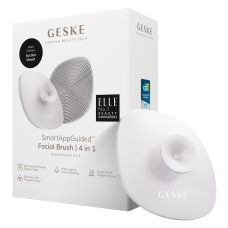 Щітка для обличчя GESKE Facial Brush 4 в 1 пудровий з тримачем
