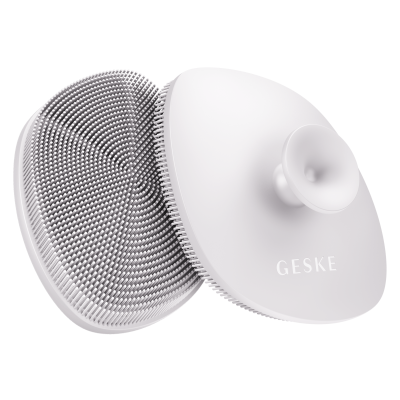 Щітка для обличчя GESKE Facial Brush 4 в 1 пудровий з тримачем Щітка для обличчя GESKE Facial Brush 4 в 1 пудровий з тримачем