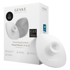 Щітка для обличчя GESKE Facial Brush 4 в 1 білий з тримачем