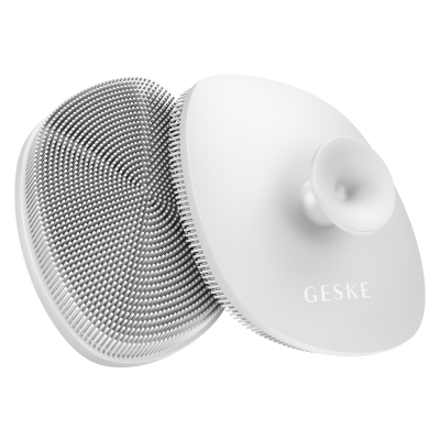 Щітка для обличчя GESKE Facial Brush 4 в 1 білий з тримачем Щітка для обличчя GESKE Facial Brush 4 в 1 білий з тримачем