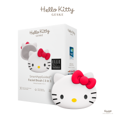 Щітка для обличчя GESKE Facial Brush З в 1 by Hello Kitty пудровий