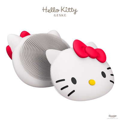 Щетка для лица GESKE Facial Brush 3 в 1 by Hello Kitty пудровый Щетка для лица GESKE Facial Brush 3 в 1 by Hello Kitty пудровый