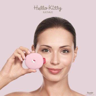 Щетка для лица GESKE Facial Brush 3 в 1 by Hello Kitty розовый Щетка для лица GESKE Facial Brush 3 в 1 by Hello Kitty розовый