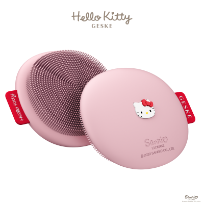 Щетка для лица GESKE Facial Brush 3 в 1 by Hello Kitty розовый Щетка для лица GESKE Facial Brush 3 в 1 by Hello Kitty розовый