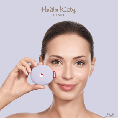 Щітка для обличчя GESKE Facial Brush З в 1 by Hello Kitty фіолетовий