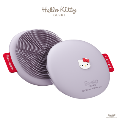 Щітка для обличчя GESKE Facial Brush З в 1 by Hello Kitty фіолетовий