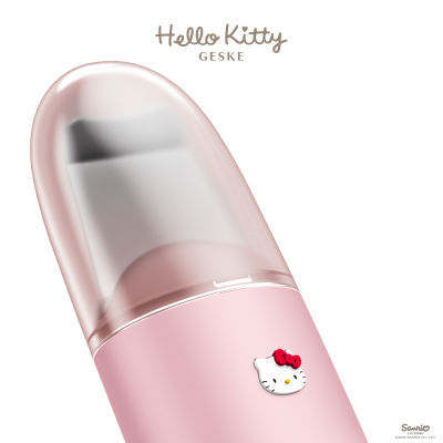 Мікрострумовий скрабер для шкіри та усунення чорних точок GESKE MicroCurrent 9 в 1 by Hello Kitty рожевий Мікрострумовий скрабер для шкіри та усунення чорних точок GESKE MicroCurrent 9 в 1 by Hello Kitty рожевий