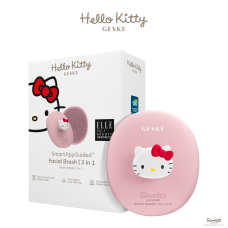 Щітка для обличчя GESKE Facial Brush З в 1 by Hello Kitty рожевий з тримачем