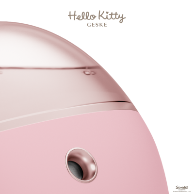 Електронний освіжувач для зволоження обличчя GESKE Facial Hydration Refresher 4 в 1 by Hello Kitty рожевий