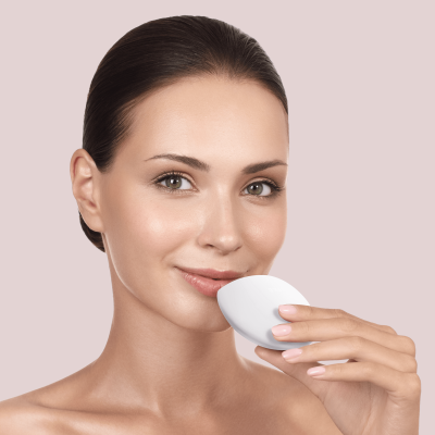 Плампер для губ GESKE Lip Voluzer & Booster 4 в 1 пудровий (розмір M)