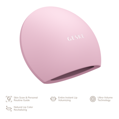 Плампер для губ GESKE Lip Volumizer& Booster 4 в 1 рожевий (розмір M)