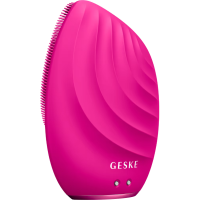Електронна звукова щітка для обличчя GESKE Sonic Facial Brush 5 в 1 пурпуровий