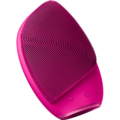Електронна звукова щітка для обличчя GESKE Sonic Facial Brush 5 в 1 пурпуровий