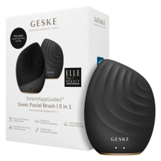 Електронна звукова щітка для обличчя GESKE Sonic Facial Brush 5 в 1 сірий