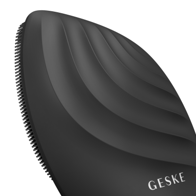 Електронна звукова щітка для обличчя GESKE Sonic Facial Brush 5 в 1 сірий