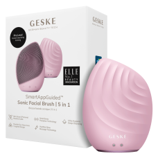 Електронна звукова щітка для обличчя GESKE Sonic Facial Brush 5 в 1 фіолетовий